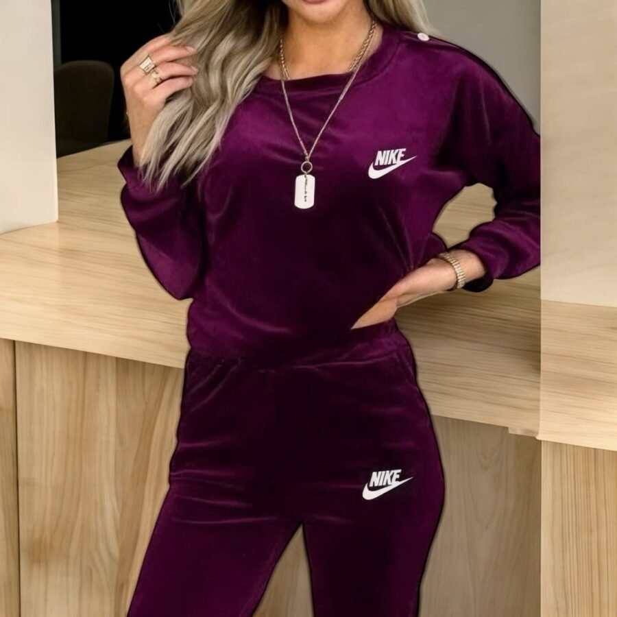 Dres damski welurowy - obrazek 3